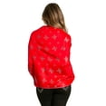 thumbnail image 2 of Sakkas Tawny Reversible Butterfly Pashmina/ Shawl/ Wrap/ Stole - Red - One Size Regular, 2 of 5