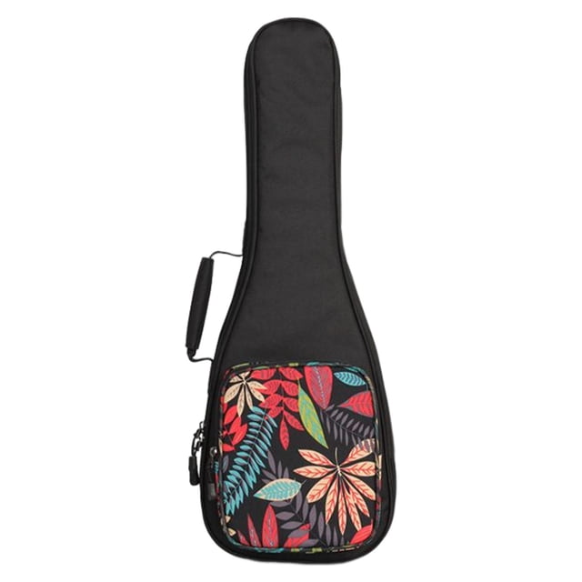 Estuche de transporte shamjiam para ukelele de viaje 21 pulgadas Negro