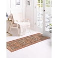 thumbnail image 3 of Rugs.com Lola Collection Rug – 6 Ft Runner Brick Red Medium Rug Perfect For Hallways, Entryways, 3 of 6