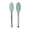 Slate and Cilantro, variant on Farberware Stainless Steel Mini Locking Tongs with Silicone Tips, 2 Count, in Assorted Colors