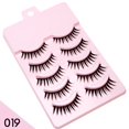 thumbnail image 1 of 5 Pares De Pestañas Postizas Naturales De Anime Suaves Diarias Extensión De Ojos Maquillaje, 1 of 4