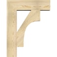 thumbnail image 3 of Ekena Millwork 6"W x 26"D x 34"H Westlake Block Rough Sawn Bracket, Douglas Fir, 3 of 25