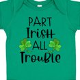thumbnail image 4 of Inktastic Part Irish All Trouble St. Patrick's Day with Green Clovers Boys or Girls Baby Bodysuit, 4 of 5