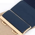 thumbnail image 6 of Helii Women Vintage Wide Elastic Waist Belt Stretchy Fashion Belt with Interlock Buckle, 6 of 8