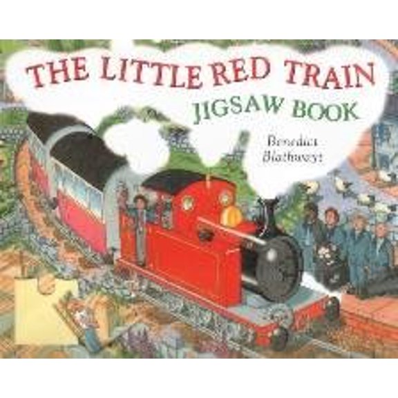 Pre-Owned The Little Red Train Jigsaw Book, 9780091893156, 0091893151, Paperback, First Edition edition