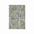 thumbnail image 1 of Daffodil Hanging Pocket Organizer, Vintage Repetition Blooming Flowers, Printed Polyester Storage Bag with Pockets, 14" x 20", Sage Green Cream, 1 of 2