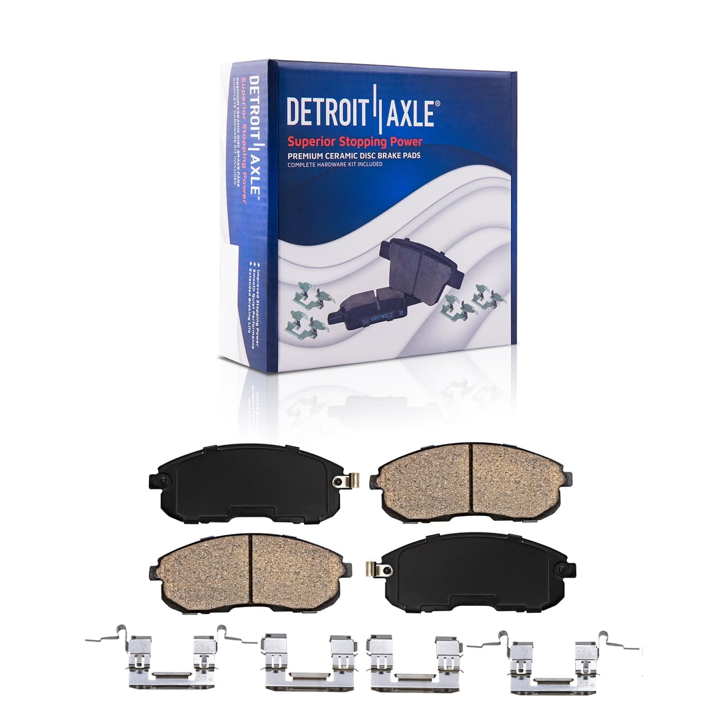 Detroit Axle - Brake Kit for 2007-2013 Nissan Altima Drilled Slotted Brake Rotors 2008 2009 2010 2011 2012 Brakes Pads Front and Rear Replacement : 11.65" Front Rotor & 11.46" Rear Rotor