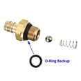 thumbnail image 3 of Ridge Washer Compatible Chemical Injector Kit - Metal Brass Hardware Set with 2 Springs for Pressure Washer, Replacement Accessories Fits 203640GS/190593GS/190635GS Models, 3 of 6
