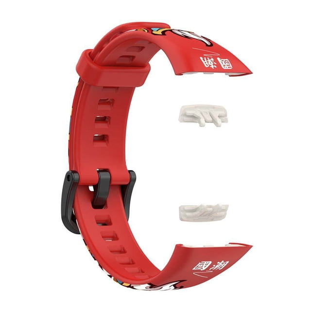 Pulsera de silicona, correa de repuesto compatible con correa de repuesto compatible con pulsera de repuesto Huawei Band resistente y resistente