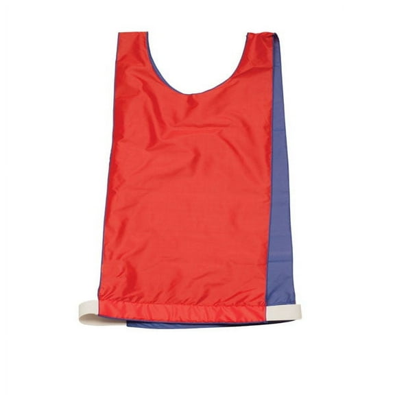 Champion Sports Reversible Pinnie Blue/Red, Red, Adult