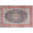 thumbnail image 1 of Ahgly Company Machine Washable Indoor Rectangle Traditional Chestnut Brown Area Rugs, 7' x 9', 1 of 7