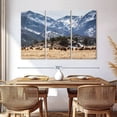 thumbnail image 3 of Elephant Stock Elks Of Rocky Mountains Wall Art - Horizontal Multi Panel Canvas - Living Room Wall Decor - Nature Multi Panel - Brown And Blue Decor - 65" x 42", 3 of 8