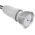 thumbnail image 3 of Luz De Planta De Espectro Completo Llevo Crecer La Luz Aluminio Plateado Full Spectrum 85 265V 18W 18 Led Grow Light Flower Plant Bombilla De Crecimiento Hidropónico Gu10, 3 of 8