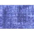 thumbnail image 1 of Ahgly Company Machine Washable Indoor Rectangle Abstract Blue Modern Area Rugs, 5' x 7', 1 of 4