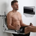 thumbnail image 7 of Multi-functional Wall Mounted Pull Up Bar Heavy Duty Chin Up Bar for Home Gym Indoor Upper Body Workout, Power Tower Set Training Equipment Fitness Dip Stand Supports to 440 Lbs, 7 of 7