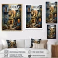 thumbnail image 4 of Designart "Oaxacan Odyssey In Mexican Art I" Mexican Art Floater Framed Wall Art Living Room, 4 of 5