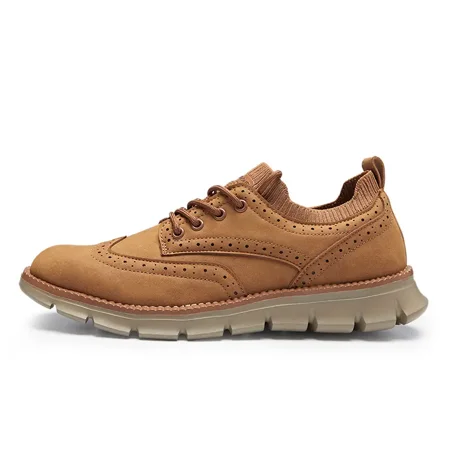 

Men‘s Wing-tip Brogue Lace Up Business Casual Shoes