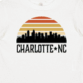 thumbnail image 4 of Inktastic Charlotte North Carolina Skyline Boys or Girls Baby T-Shirt, 4 of 5