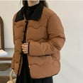 thumbnail image 6 of ZVNAΖH Quilted Jacket for Women Lightweight Puffer Jacket Lapel Long Sleeve Jacket Winter Warm Coats with Pockets, 6 of 6
