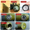 thumbnail image 3 of Survival signal whistle 7 in 1, bayonet design, simple operation, emergency compass, magnifying glass, flashlight, thermometer., 3 of 6