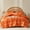Orange, variant on Davulos Tufted Comforter Set 7 Pieces Bed in a Bag Queen Size Shabby Chic Boho Comforter and Sheet Set with Pom Pom Textured Complete Bedding Set (Orange,Queen)