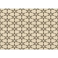 thumbnail image 1 of Ahgly Company Indoor Rectangle Patterned Wood Brown Area Rugs, 6' x 9', 1 of 6