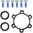 thumbnail image 1 of HUGFEGWE Alloy Bike Hub Adapter Conversion Front 100 * 15 to 110 * 15 - Rear 142 * 12 to 148 * 12 Freewheel Threaded Hubs Adaptor Disc Brake Rotor Bolts UA824-11592, 1 of 9