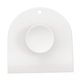 thumbnail image 1 of Cepillo de limpieza de fregadero de silicona duradero con espátula y ventosa de fácil almacenamiento. Blanco, 1 of 9