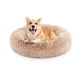 thumbnail image 1 of Cama relajante tipo donut FluffyDream para perros y gatos, 30 pulgadas, color marrón, 1 of 5