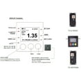 thumbnail image 5 of Gam3Gear Surecom SW-102S SO239 Connector Digital VHF UHF 125-525Mhz Power & SWR Meter with Ground Plate, 5 of 5