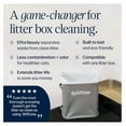 thumbnail image 4 of SiftEase Sifting Litter Box Cleaner, 16 x 14 x 10.5 Inches, Dark Grey - 1 Pack, 4 of 9