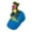 Blue, variant on Hats for Women Kids T Rex Dinosaur Plush Snapback Baseball Cap Animal Cartoon Hat Yellow One Size