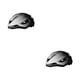 thumbnail image 3 of Casco de bicicleta Advancent Protector de cabeza profesional Blanco-gris-negro 2piezas, 3 of 6