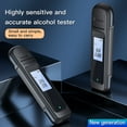 thumbnail image 2 of Amdohai Handheld Portable Alcohols Detector Non-Contacting Breath Blow Tester Quick Response LED Display Screen High-Sensitive Electronic Breathalyzer with 3-Color Indicator Light, 2 of 8