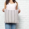 thumbnail image 2 of Gray Stripes Pillow Covers 18x18 Inch Decorative Throw Pillow Cover, Vintage Minimalist Lines Texture Sofa Pillowcases Accent Cushion Case Home Decor Bedroom Living Room, 2 of 6