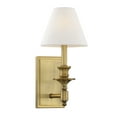thumbnail image 5 of Washburn 1-Light Wall Sconce in Warm Brass, 5 of 5