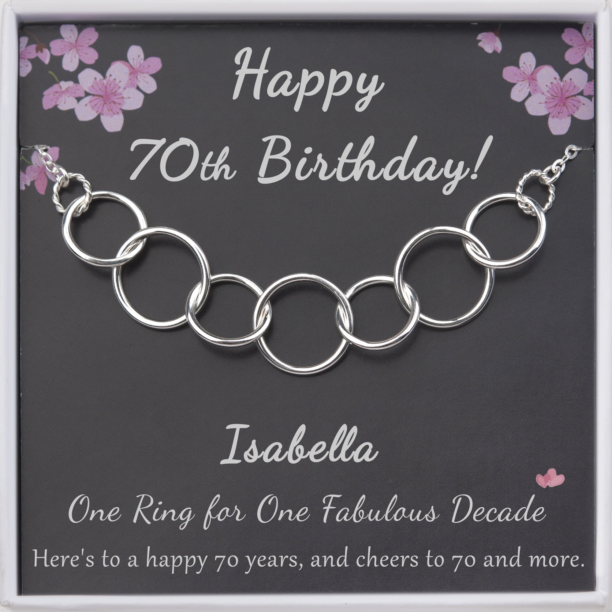 Amazon.com: IEFLIFE 40th Birthday Gifts for Women, 4 Circle Necklaces 40th  Birthday Gifts Jewelry for Women Her Forty 40 Years Old Birthday Gifts for  Women 4 Decades Necklace for Women : Clothing,