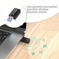 thumbnail image 4 of Sidaley Conexión inalámbrica USB 3,0, receptor WiFi, adaptador de plástico portátil, tarjeta de red de escritorio, accesorio de detección Cables de computadora, 4 of 6