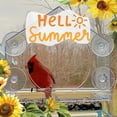 thumbnail image 7 of Large Window Bird House Feeder by Nature Anywhere with Sliding Seed Holder for Garden Birds, 7 of 7