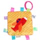 thumbnail image 1 of Toalla cómoda para bebé, toalla cuadrada con boca suave con anillo para masticar, papel con sonido, etiqueta de Color, avión, 1 of 1