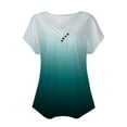 thumbnail image 4 of Blouses for Women Dressy Casual Trendy Western V Neck Tshirts Spring Fashion Clothes Summer Tops for Women Trendy, 4 of 5