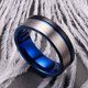 thumbnail image 5 of Joyas joyas moda creativa tres colores ranura anillo asimétrico, 5 of 5