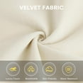 thumbnail image 6 of FFH 93.7" Loveseat Sofa, Oversized Cloud Sectional Couches for Living Room, Tufted 2 Seater Sofa with Deep Seat and Bolstered Armrests (Velvet Beige, 2 Seater), 6 of 11