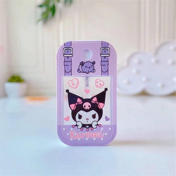 Kawaii Sanrio Perfume Spray Bottle Anime Kuromi Kitty Melody Travel Portable Press Bottled Cartoon Lotion Bottling Girls Gifts Gong Bohan LED