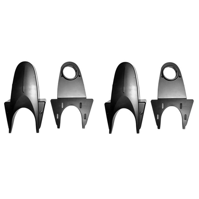 2X Rear View Reversing Camera Housing Car Camera Cover for Sprinter Transporter Transit,2 * Camera housing,Black