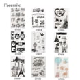 thumbnail image 2 of Ounissouiy Plantillas de pasteles en relieve de plástico no tóxico para diseños de pasteles creativos y únicos decoración de pasteles Artesanía, 2 of 6