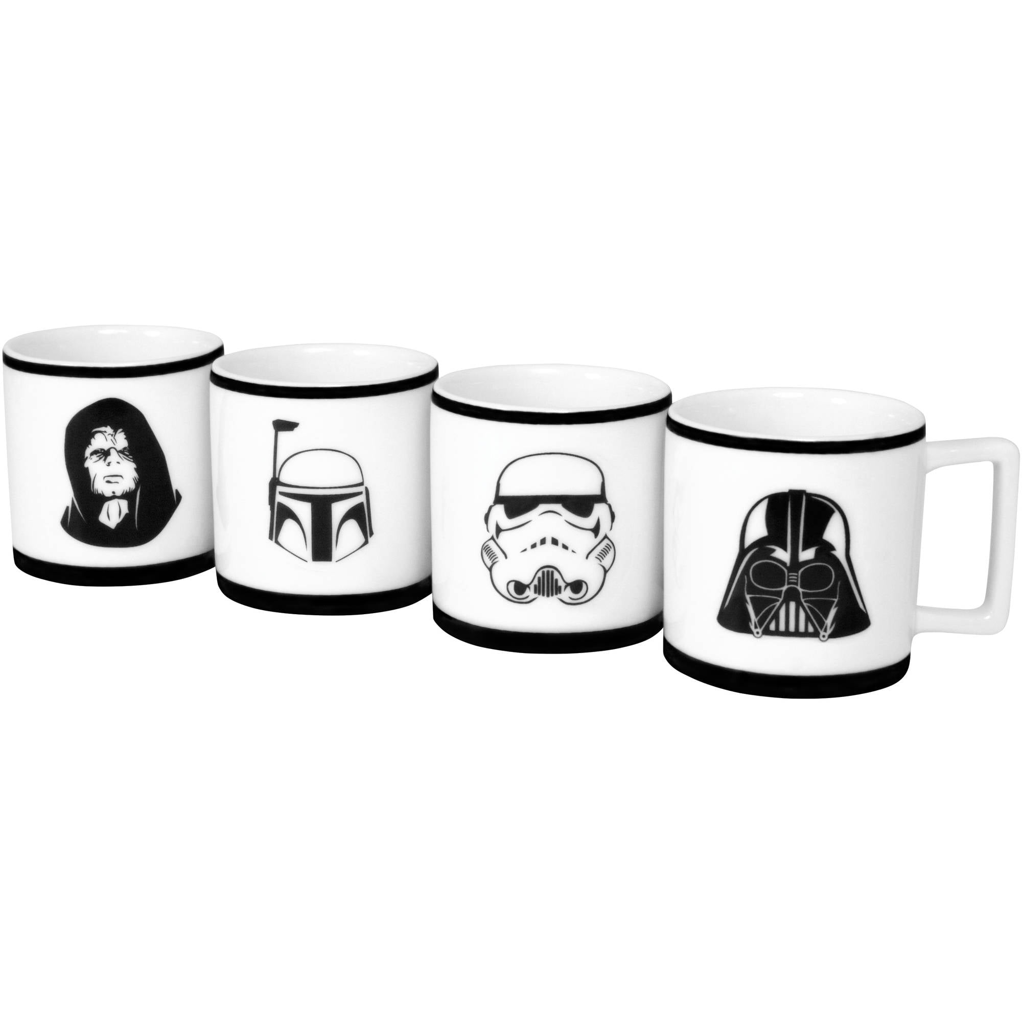 Star Wars Espresso Cups Set Of Four Mugs Walmartcom - star wars espresso cups set of four mugs walmartcom -