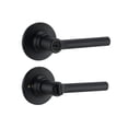 thumbnail image 1 of Manija Para Puerta Principal Profesional Latón Negro Mate 14, 1 of 3