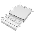 thumbnail image 4 of Cajon De Dinero Metalico GUTSTARK 4 Billetes 5 Monedas Cable Rj11 Tpv, 4 of 8