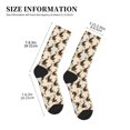 thumbnail image 3 of KLL Art cute koala Print Cool Socks Men's Women's Crew Socks Funny Crazy Novelty Stockings, 3 of 7